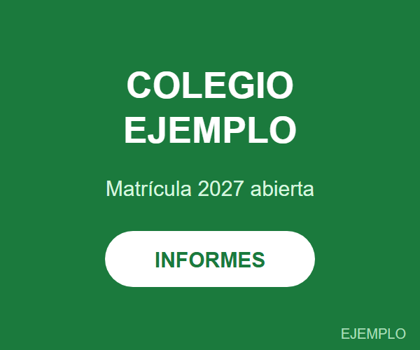 Publicidad: Colegio Ejemplo