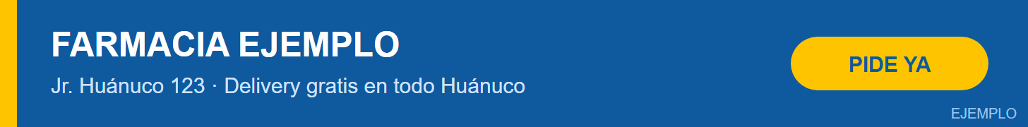 Publicidad: Farmacia Ejemplo